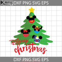 Christmas Tree Svg Mouse And Friends Cricut File Clipart Png Eps Dxf