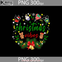 Christmas Vibes Png Mickey Cartoon Gift Images 300Dpi