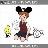 Christopher Robin Svg With Balloon Cartoon Cricut File Clipart Png Eps Dxf