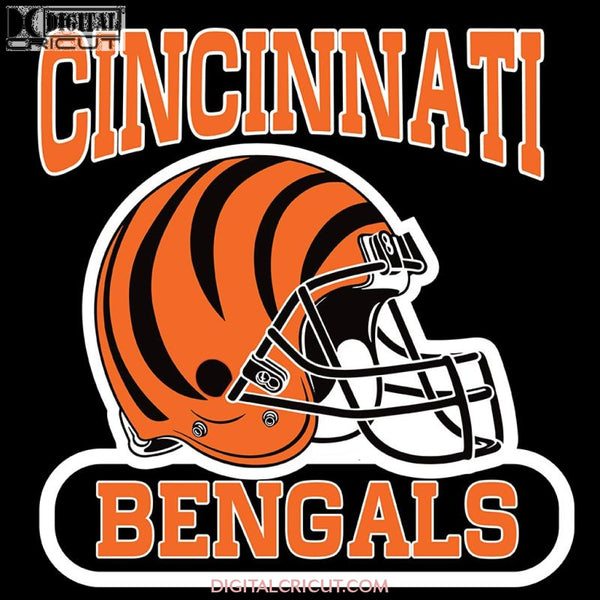 Cincinnati Bengals Heart Svg, Cricut File, Clipart, Football Svg, NFL Svg, Sport Svg, Love Football Svg, Png, Eps, Dxf2