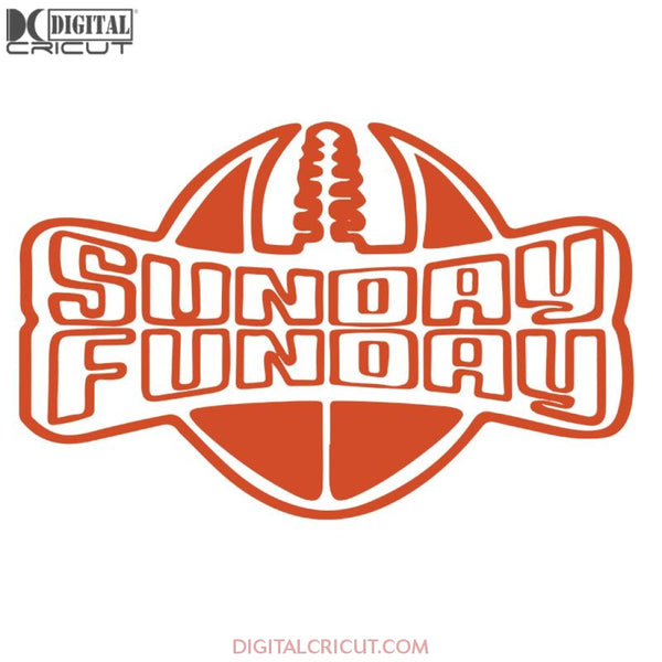 Cincinnati Bengals Heart Svg, Sunday Funday Bengals Svg, Cricut File, Clipart, Football Svg, NFL Svg, Sport Svg, Love Football Svg