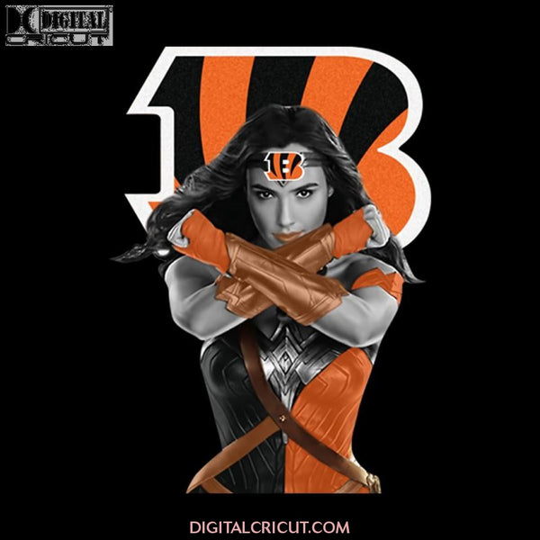 Cincinnati Bengals PNG, Wonder Woman PNG, Football PNG, NFL PNG, Sport PNG