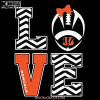 Cincinnati Bengals Svg, For Life Bengals Svg, Cricut File, Clipart, Football Svg, NFL Svg, Sport Svg, Love Football Svg, Love Bengals Svg20