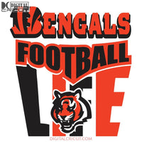 Cincinnati Bengals Svg, For Life Bengals Svg, Cricut File, Clipart, Football Svg, NFL Svg, Sport Svg, Love Football Svg, Love Bengals Svg38