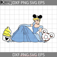 Cinderella Mickey Svg With Balloon Svg Cartoon Cricut File Clipart Png Eps Dxf