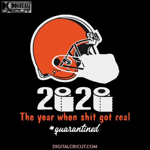 Cleveland Browns Heart Svg, 2020 Quarantine Browns Svg, Cricut File, Clipart, Football Svg, Skull Svg, NFL Svg, Sport Svg, Love Football Svg