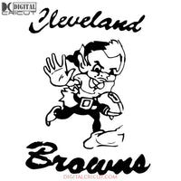 Cleveland Browns Svg, Cleveland Logo Svg, Love Browns Svg, Cricut File, Clipart, Football Svg, Skull Svg, NFL Svg, Sport Svg, Love Football Svg6