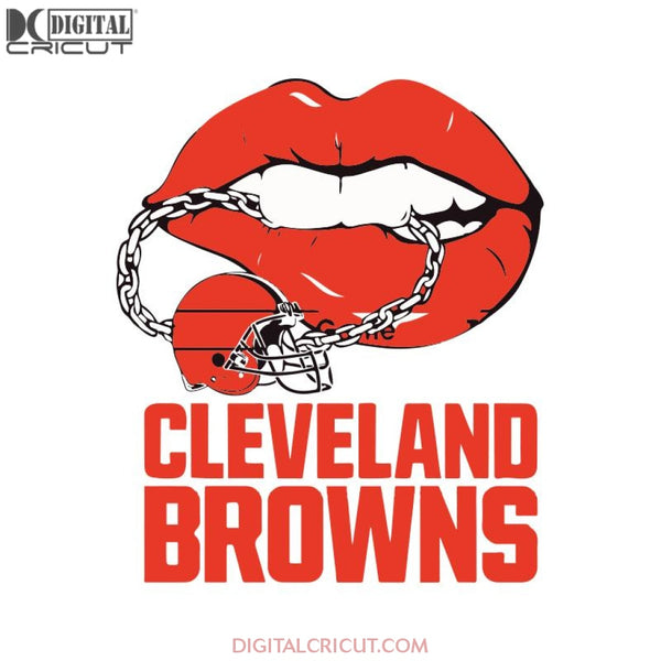 Cleveland Browns Svg, Browns Sexy Lips Svg, Love Browns Svg, Cricut File, Clipart, Football Svg, Skull Svg, NFL Svg, Sport Svg, Love Football Svg