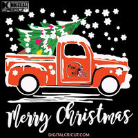 Cleveland Browns Svg, Truck Christmas Svg, Cricut File, Clipart, Football Svg, Sport Svg, Christmas Svg, Merry Christmas Svg, Png, Eps, Dxf