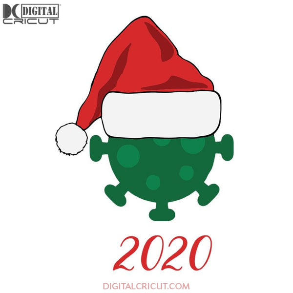 Corona Virus 2020 Svg, Santa Svg, Snowman Svg, Christmas Svg, Merry Christmas Svg, Bake Svg, Cake Svg, Cricut File, Clipart, Svg, Png, Eps, Dxf