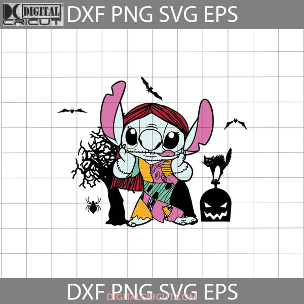 Stitch Costume Sally Halloween Svg Svg Cricut File Clipart Png Eps Dxf