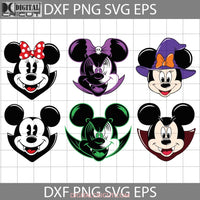 Mickey And Minnie Costume Svg Halloween Cricut File Clipart Png Eps Dxf