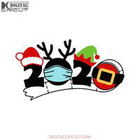 Covid Christmas Svg, 2020 Quarantined Svg, Christmas Svg, Merry Christmas Svg, Mickey Svg, Disney Christmas Svg, Cricut File, Clipart, Svg, Png, Eps, Dxf1