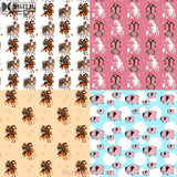 Cow Pattern Digital Papers Scrapbook Paper Background Wallpaper 12*12Inches -300Dpi