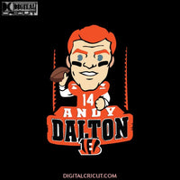 Cincinnati Bengals Svg, Andy Dalton Svg, Cricut File, Clipart, Football Svg, NFL Svg, Sport Svg, Love Football Svg, Png, Eps, Dxf