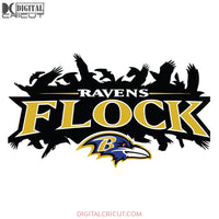 Baltimore Ravens Svg, Raven Logo Svg, NFL Svg, Sport Svg, Football Svg, Cricut File, Clipart, Love Football Svg, Ravens Flock Svg