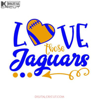 Logo Jaguars Svg, Football Jaguars Svg, NFL Svg, Cricut File, Clipart, Jacksonville Jaguars Svg, Football Svg, Sport Svg, Love Football Svg50