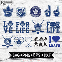 Toronto Maple Leafs Svg Logo Nhl Bunlde