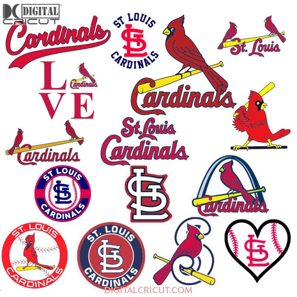 St. Louis Cardinals Svg Mlb Bundle