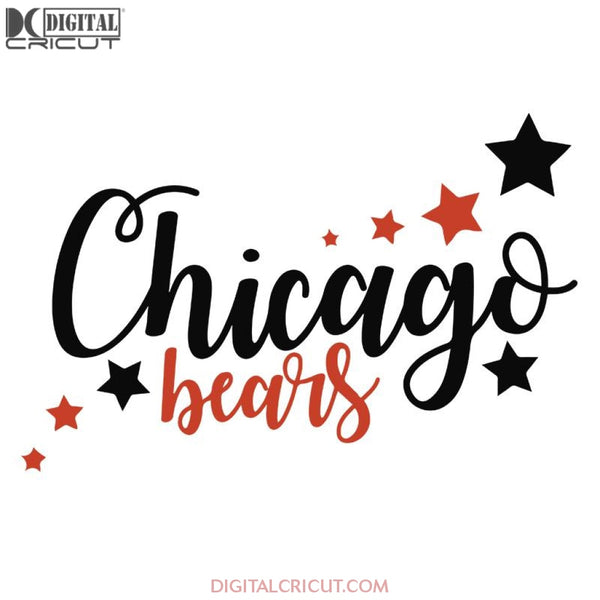 Chicago Bears Svg, Love Bears Svg, Football Logo Bears Svg, NFL Svg, Cricut File, Clipart, Sport Svg, Football Svg, Love Sport Svg49