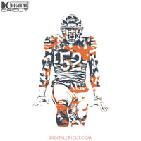 Khalil Mack CHICAGO BEARS, Chicago Bears Svg, Love Bears Svg, Football Logo Bears Svg, NFL Svg, Cricut File, Clipart, Sport Svg, Football Svg, Love Sport Svg