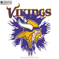 Minnesota Vikings Svg, Cricut File, Clipart, NFL Svg, Sport Svg, Football Svg, Love Football Svg, Png, Eps, Dxf