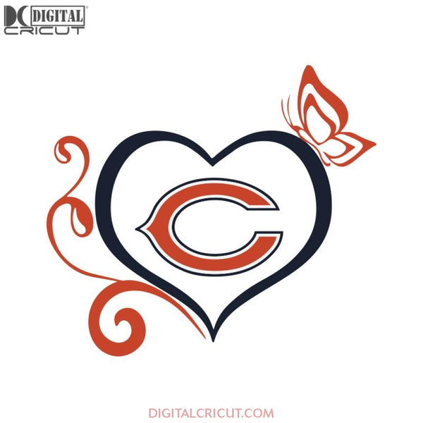 Chicago Bears Svg, Love Bears Svg, Football Logo Bears Svg, NFL Svg, Cricut File, Clipart, Sport Svg, Football Svg, Love Sport Svg34