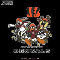 The Looney Tunes Football Team Cincinnati Bengals Svg, NFL Svg, Cricut File, Clipart, Football Svg, Love Football Svg, Sport Svg, Png, Eps, Dxf