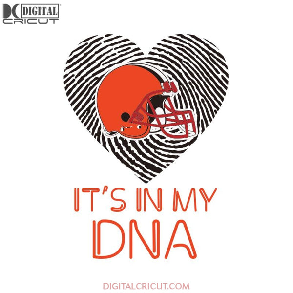 Cleveland Browns Svg, Football It's In My DNA Browns Svg, Love Browns Svg, Cricut File, Clipart, Football Svg, Skull Svg, NFL Svg, Sport Svg, Love Football Svg