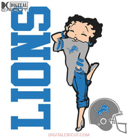 Lions Love Svg, Football Lions Girl Svg, Love Lions Svg, NFL Svg, Cricut File, Clipart, Detroit Lions Svg, Football Svg, Sport Svg, Love Football Svg