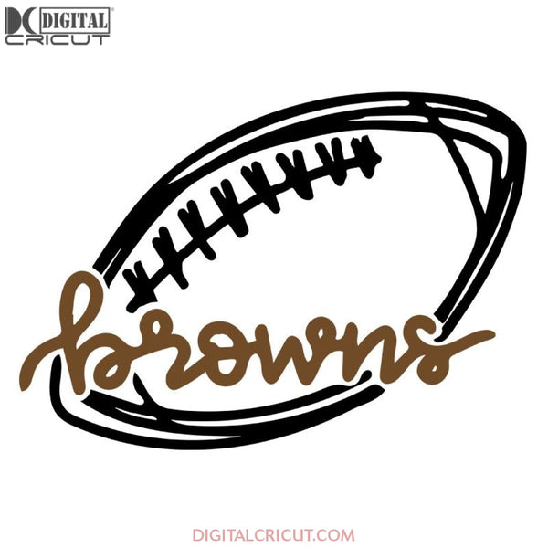 Cleveland Browns Svg, Football Browns Svg, Love Browns Svg, Cricut File, Clipart, Football Svg, Skull Svg, NFL Svg, Sport Svg, Love Football Svg