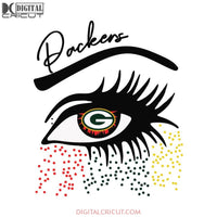 Packers Eyes Svg, Green Bay Packers Svg, Packers Quotes, Cricut Silhouette, Clipart, NFL Svg, Football Svg, Sport Svg