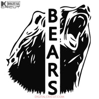 Chicago Bears Svg, Love Bears Svg, Football Logo Bears Svg, NFL Svg, Cricut File, Clipart, Sport Svg, Football Svg, Love Sport Svg48