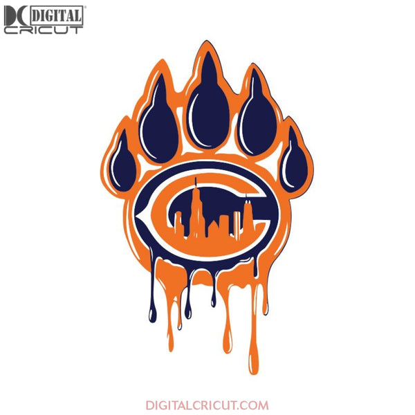 Chicago Bears Svg, Love Bears Svg, Football Logo Bears Svg, NFL Svg, Cricut File, Clipart, Sport Svg, Football Svg, Love Sport Svg36