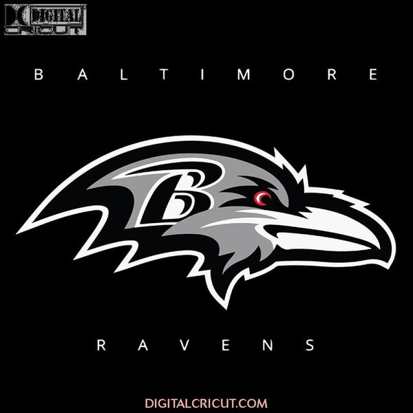 Baltimore Ravens Svg, NFL Svg, Sport Svg, Football Svg, Cricut File, Clipart