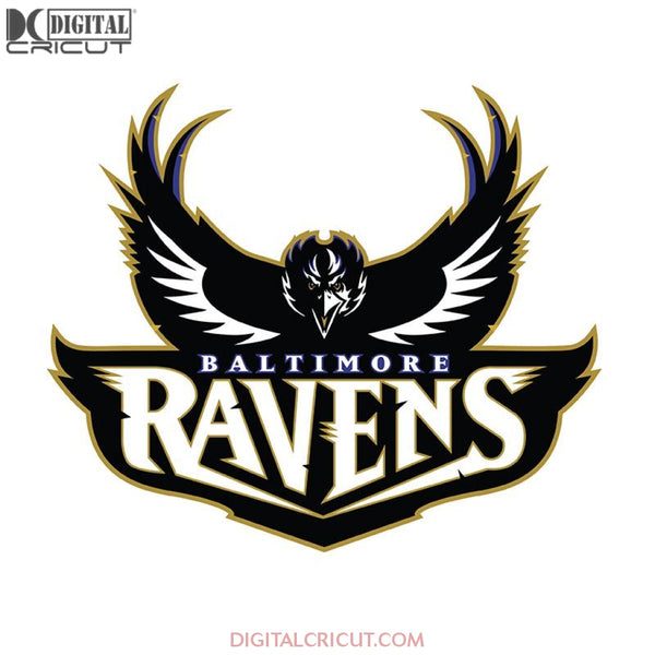 Baltimore Ravens Svg, Raven Logo Svg, NFL Svg, Sport Svg, Football Svg, Cricut File, Clipart, Love Football Svg 5