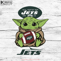 Baby Yoda Star Wars, New York Jets Svg, NFL Svg, Football Svg, Cricut File, Svg