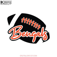 Cincinnati Bengals Heart Svg, Logo Bengals Svg, Cricut File, Clipart, Football Svg, NFL Svg, Sport Svg, Love Football Svg, Love Bengals