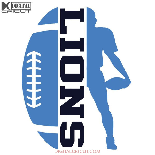 Lions Love Svg, Football Lions Funny Svg, Love Lions Svg, NFL Svg, Cricut File, Clipart, Detroit Lions Svg, Football Svg, Sport Svg, Love Football Svg1