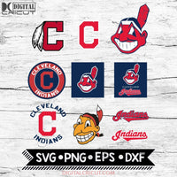 Cleveland Indians Clipart Png Mlb Baseball Ai Svg Eps Dxf Design Files For Cricut