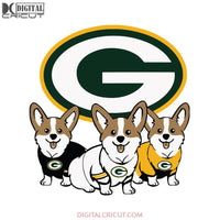 Green Bay Packers Svg, Corgi Packers Svg, Minecraft Svg, Cricut File, Clipart, Football Svg, Sport Svg, NFL Svg, Sport Svg