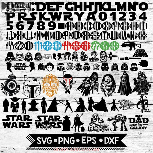 Star Wars Svg Bundle Baby Yoda Sticker Mug