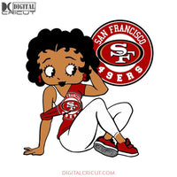 San Francisco 49ers, Betty Boop Svg, San Francisco 49ers Svg, Black Girl Svg, Black Girl Magic Svg, NFL Svg