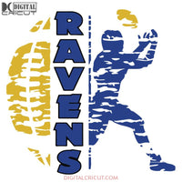 Baltimore Ravens Svg, Ravens Logo Svg, NFL Svg, Sport Svg, Football Svg, Cricut File, Clipart, Love Football Svg 5