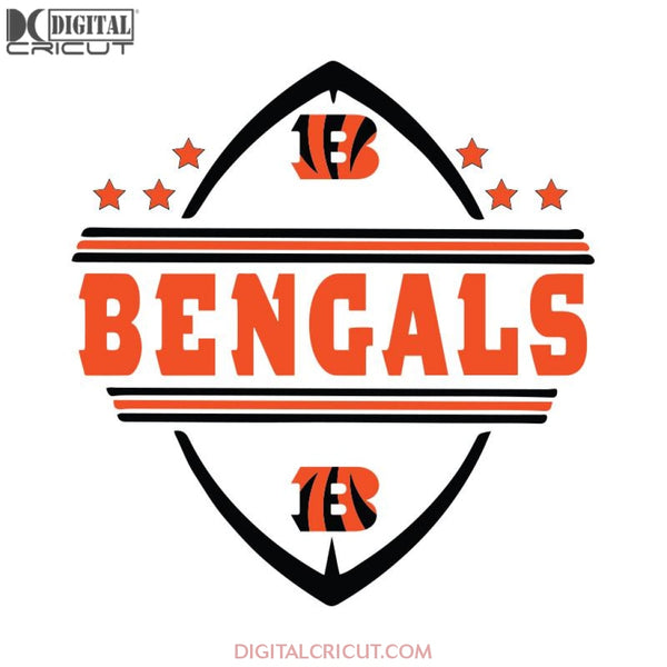 Cincinnati Bengals Svg, For Life Bengals Svg, Cricut File, Clipart, Football Svg, NFL Svg, Sport Svg, Love Football Svg, Love Bengals Svg40