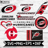 Carolina Hurricanes Svg Logo Nhl Bundle