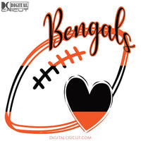 Cincinnati Bengals Svg, For Life Bengals Svg, Cricut File, Clipart, Football Svg, NFL Svg, Sport Svg, Love Football Svg, Love Bengals Svg47