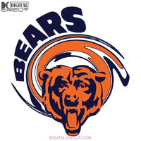 Chicago Bears Svg, Love Bears Svg, Football Logo Bears Svg, NFL Svg, Cricut File, Clipart, Sport Svg, Football Svg, Love Sport Svg54