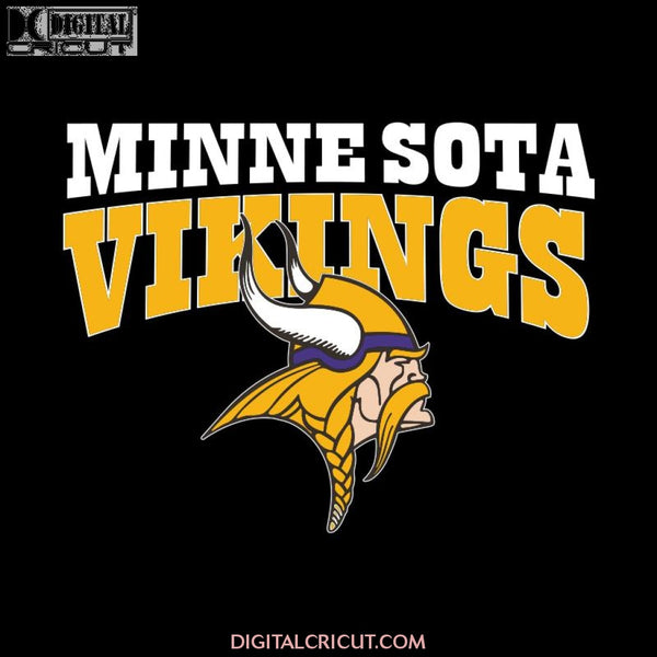 Minnesota Vikings Svg, Vikings Football Logo Svg, NFL Svg, Cricut File, Clipart, Leopard Svg, Sport Svg, Football Svg