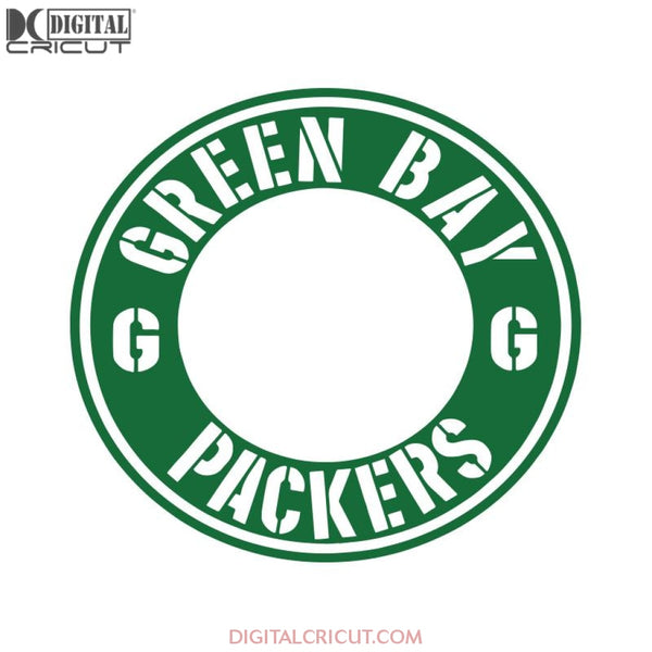 Green Bay Packers Cut File, Digital File for Starbucks Reusable Cold Cup, Cricut Silhouette, Clipart, NFL Svg, Football Svg, Sport Svg